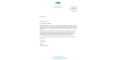 Prosthodontist - Dr David Sykes